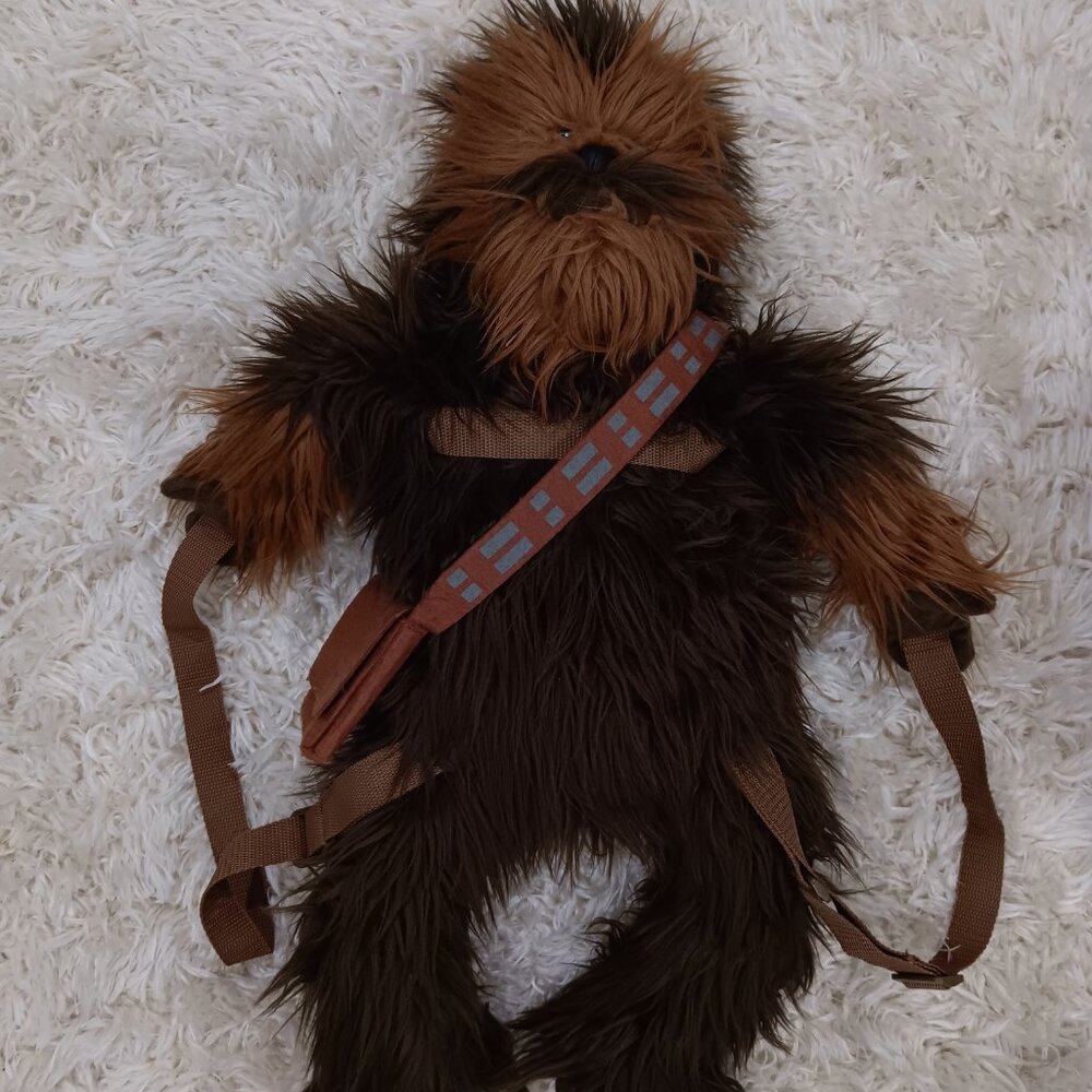 STAR WARS Chewbacca Backpack Plush 25" / Disney - Picture 2 of 6
